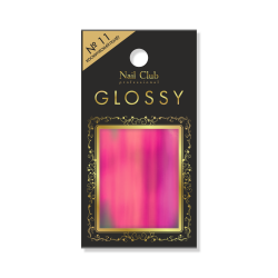 Фольга с эффектом битого стекла для дизайна ногтей GLOSSY №11...