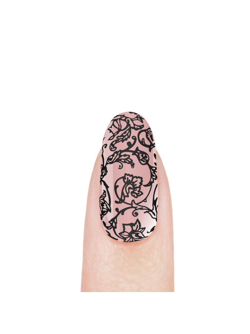 Купить гель-краску для стемпинга на ногтях STAMP ART SA-02 Black Art