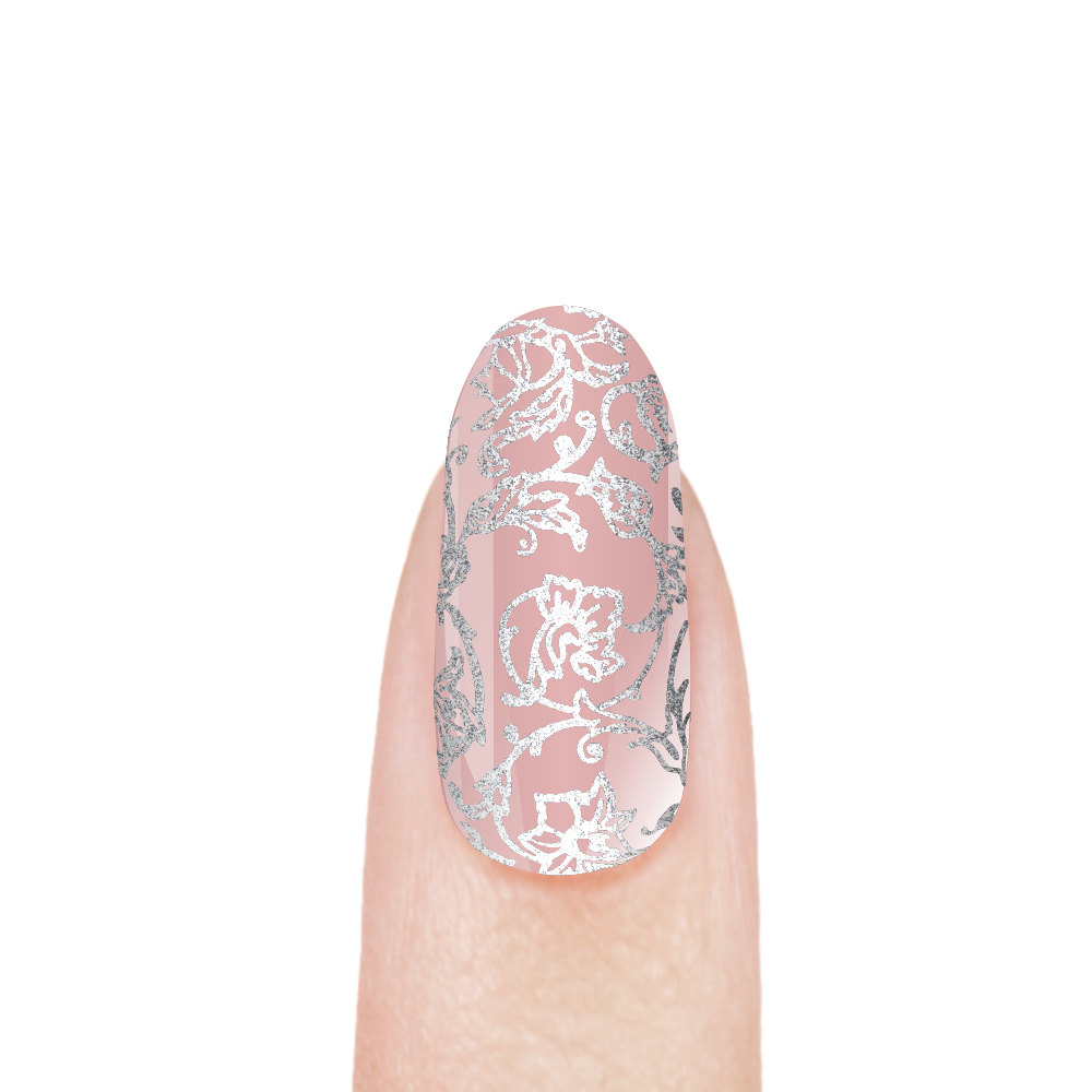 Гель-краска для стемпинга на ногтях SA-04 Silver Art