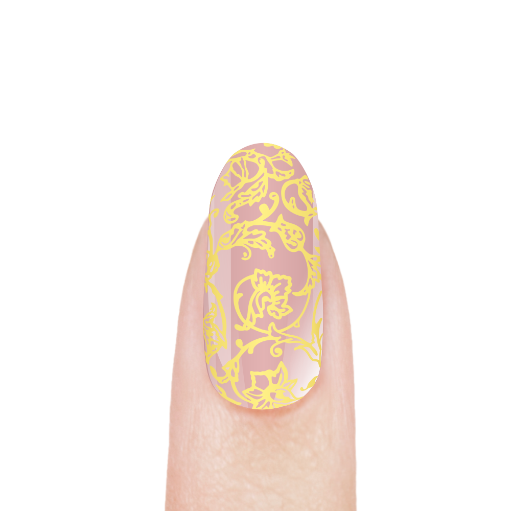 Гель-краска для стемпинга на ногтях SA-06 Lemon Art