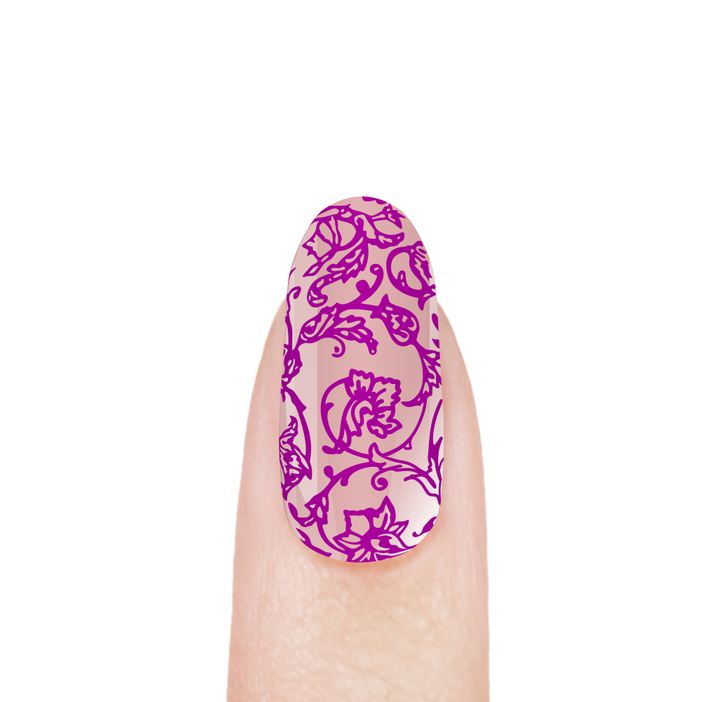 Гель-краска для стемпинга на ногтях SA-10 Violet Art