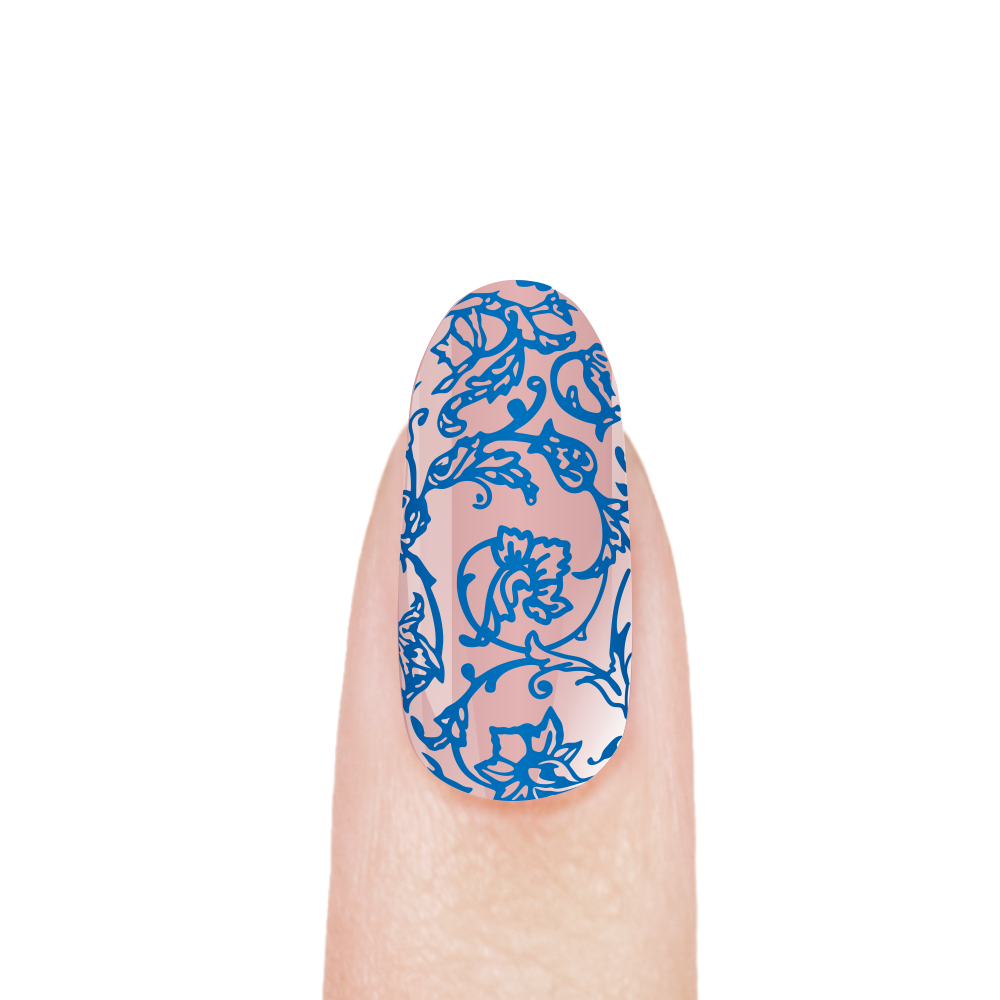 Гель-краска для стемпинга на ногтях SA-11 Blue Art