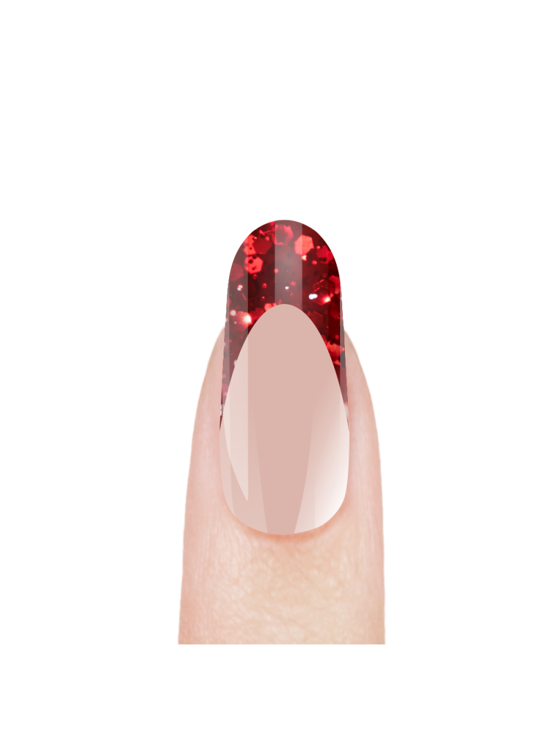 Акригель для моделирования и дизайна ногтей AGL-10 Iconic Red