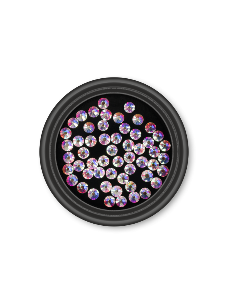 Фирменные хрустальные стразы для ногтей Crystal AB ss8 голограмма