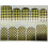 Слайдер-дизайн для ногтей с двойным фольгированием DUPLEX FOIL 2003 золотой/чёрный