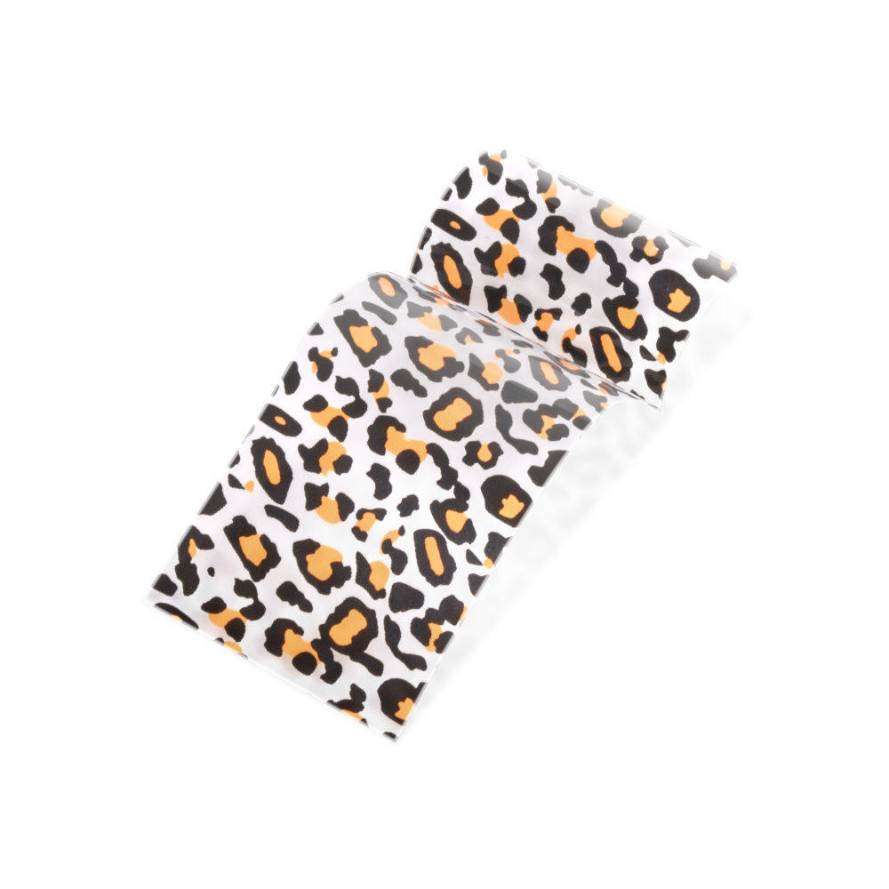 Фольга для дизайна ногтей и аквадизайнов №P08 Леопардовый тинт
