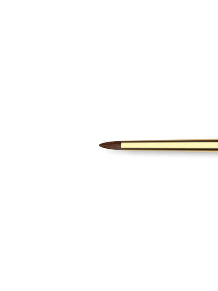 Купить маникюрную кисть для мазков и росписи ногтей 2/5 PW Aquarelle Nail Club