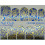 Слайдер-дизайн для ногтей с двойным фольгированием DUPLEX FOIL 2005 золотой песок/синий
