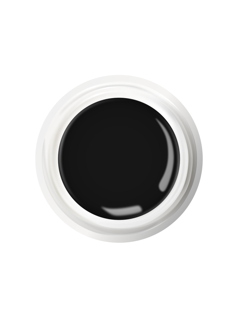 Купить гель-краску для ногтей без липкого слоя AS-02 Black