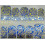 Слайдер-дизайн для ногтей с двойным фольгированием DUPLEX FOIL 2005 синий/золотой