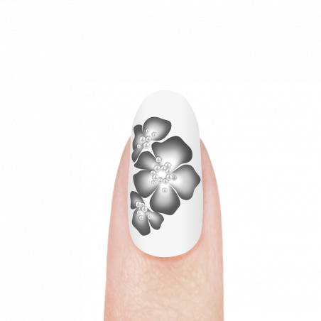 Гель-краска для китайской росписи ногтей OS-02 White Plaster