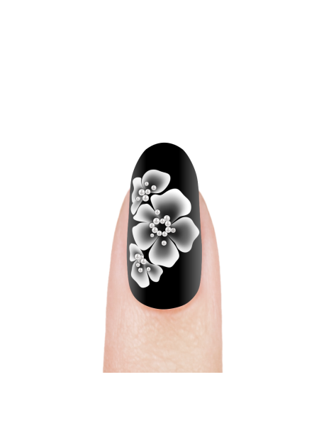 Купить гель-краску для китайской росписи ногтей OS-03 Black Swan