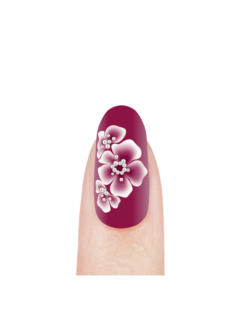 Купить гель-краску для китайской росписи ногтей OS-12 Hibiscus