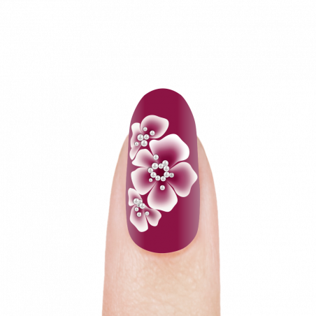 Гель-краска для китайской росписи ногтей OS-12 Hibiscus