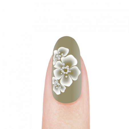 Гель-краска для китайской росписи ногтей OS-16 Asparagus