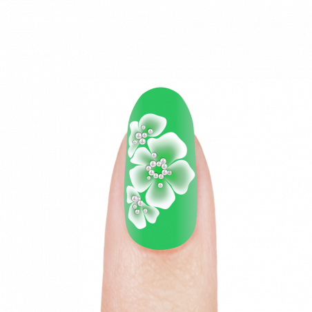 Гель-краска для китайской росписи ногтей OS-17 Green Acid