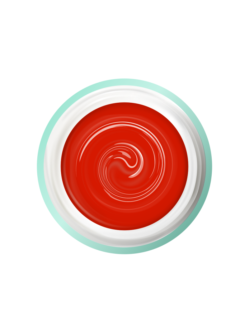 Купить гель-краску для китайской росписи ногтей OS-20 Coral Red