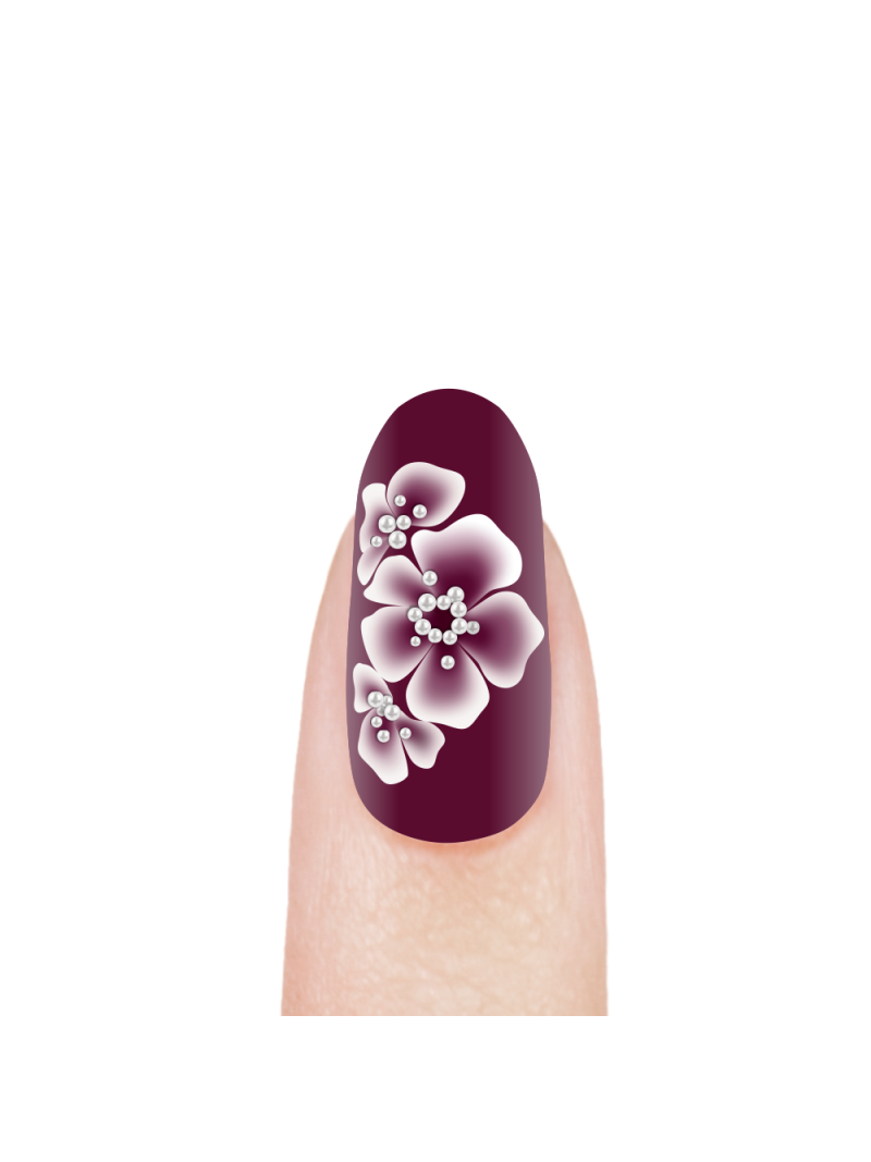 Купить гель-краску для китайской росписи ногтей OS-33 Bordeaux