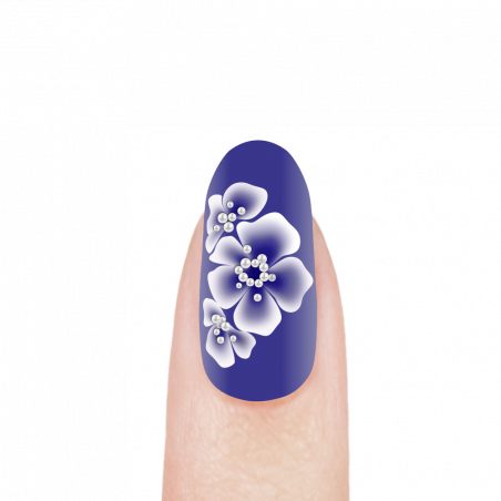 Гель-краска для китайской росписи ногтей OS-36 Blue Grass