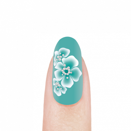 Гель-краска для китайской росписи ногтей OS-38 Turquoise Enamel