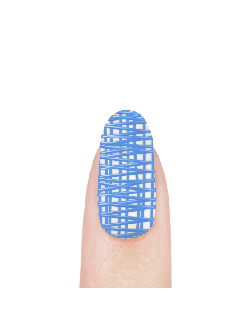 Купить набор маникюрных гель-красок для эффекта паутинки STRIKE ART