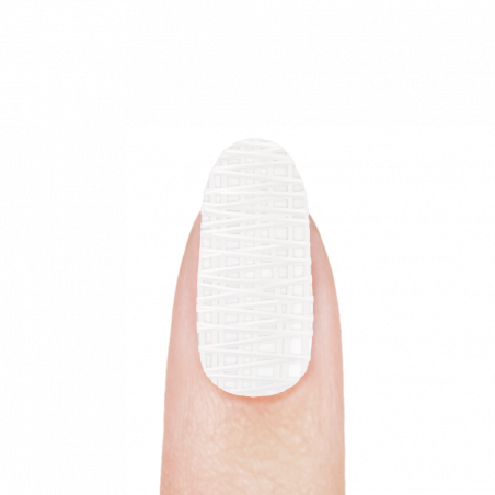 Гель-краска для эффекта паутинки на ногтях SK-01 White Ball