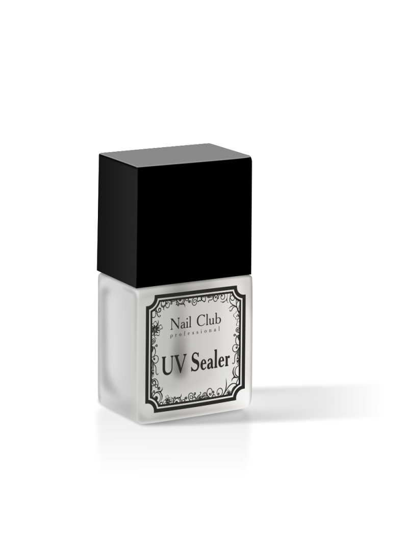 Купить финишное лаковое покрытие для ногтей UV Sealer с защитой от пожелтения