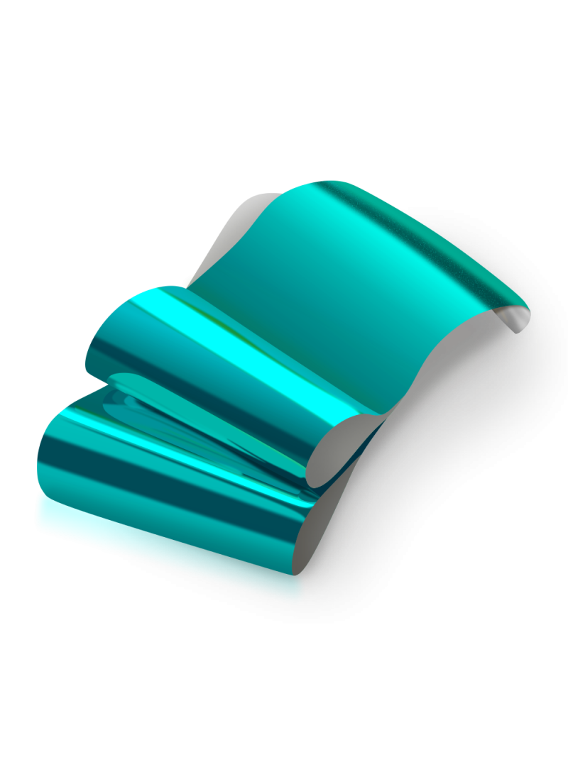 Купить фольгу для дизайна ногтей Nail Club №50 Аквамарин