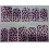 Слайдер-дизайн для ногтей с двойным фольгированием DUPLEX FOIL 2008 чёрный/розовый