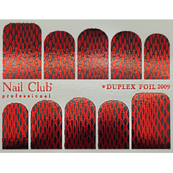 Слайдер-дизайн для ногтей с двойным фольгированием DUPLEX FOIL 2009...