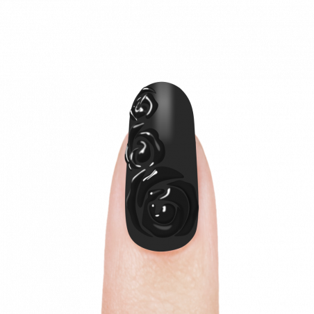 Гель-краска для объёмных 3D элементов на ногтях BR-01 Versal
