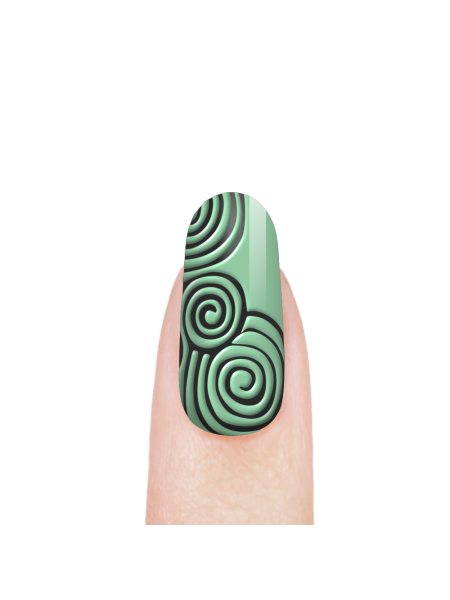 Купить набор маникюрных гель-красок для резки и чеканки 3D объёмных элементов CARVING 2