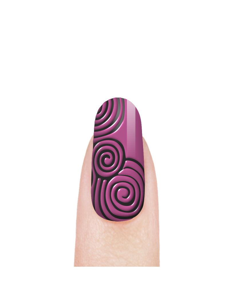 Купить набор маникюрных гель-красок для резки и чеканки 3D объёмных элементов CARVING 2