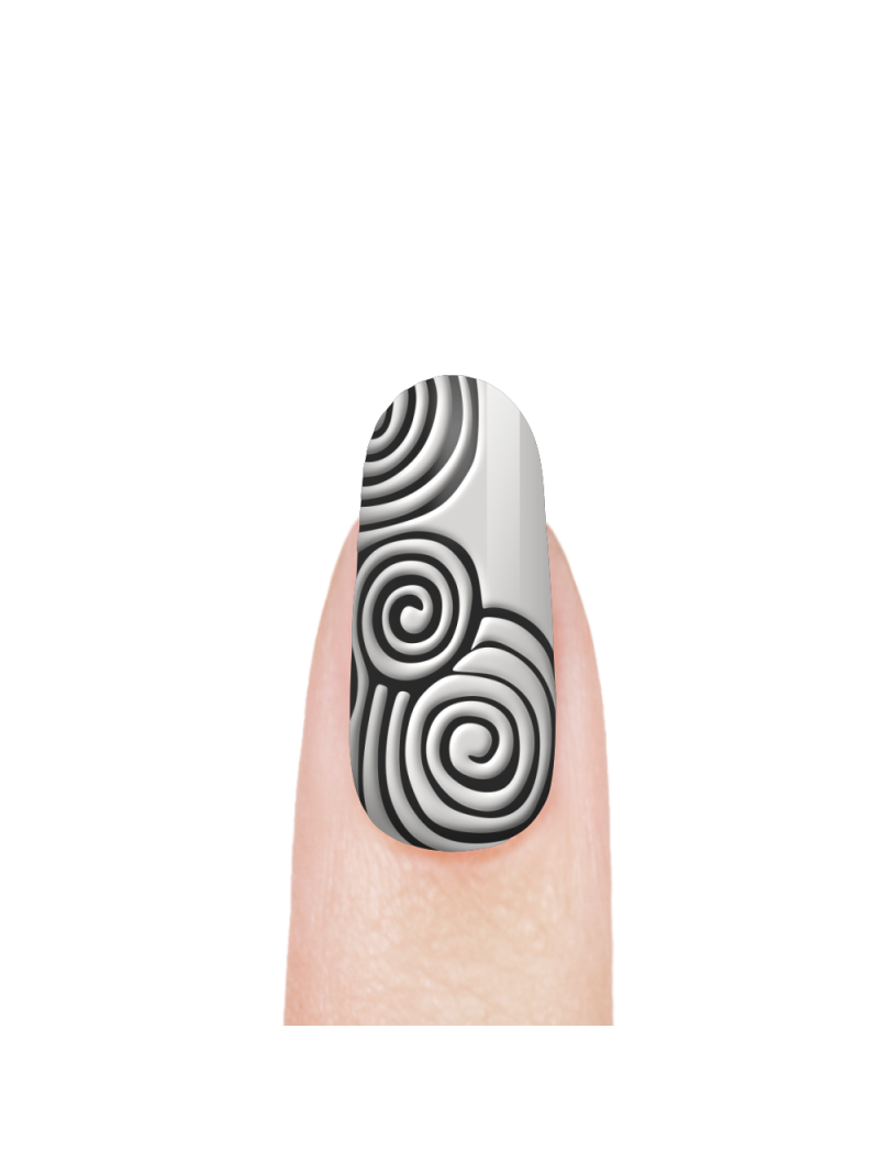 Купить гель-краску для резки и чеканки 3D объёмных элементов на ногтях CAR-02 Jasmine CARVING