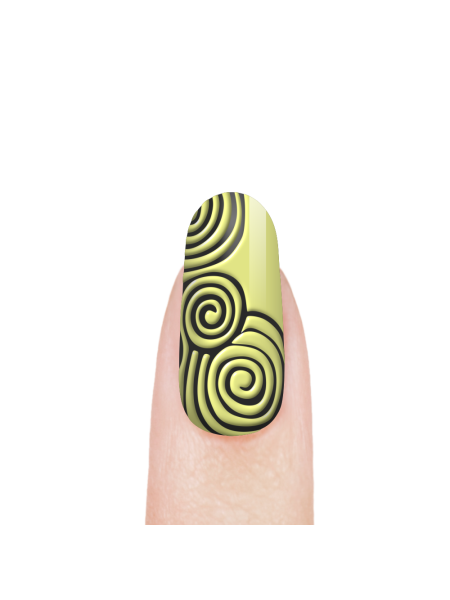 Купить гель-краску для резки и чеканки 3D объёмных элементов на ногтях CAR-03 Narcissus CARVING