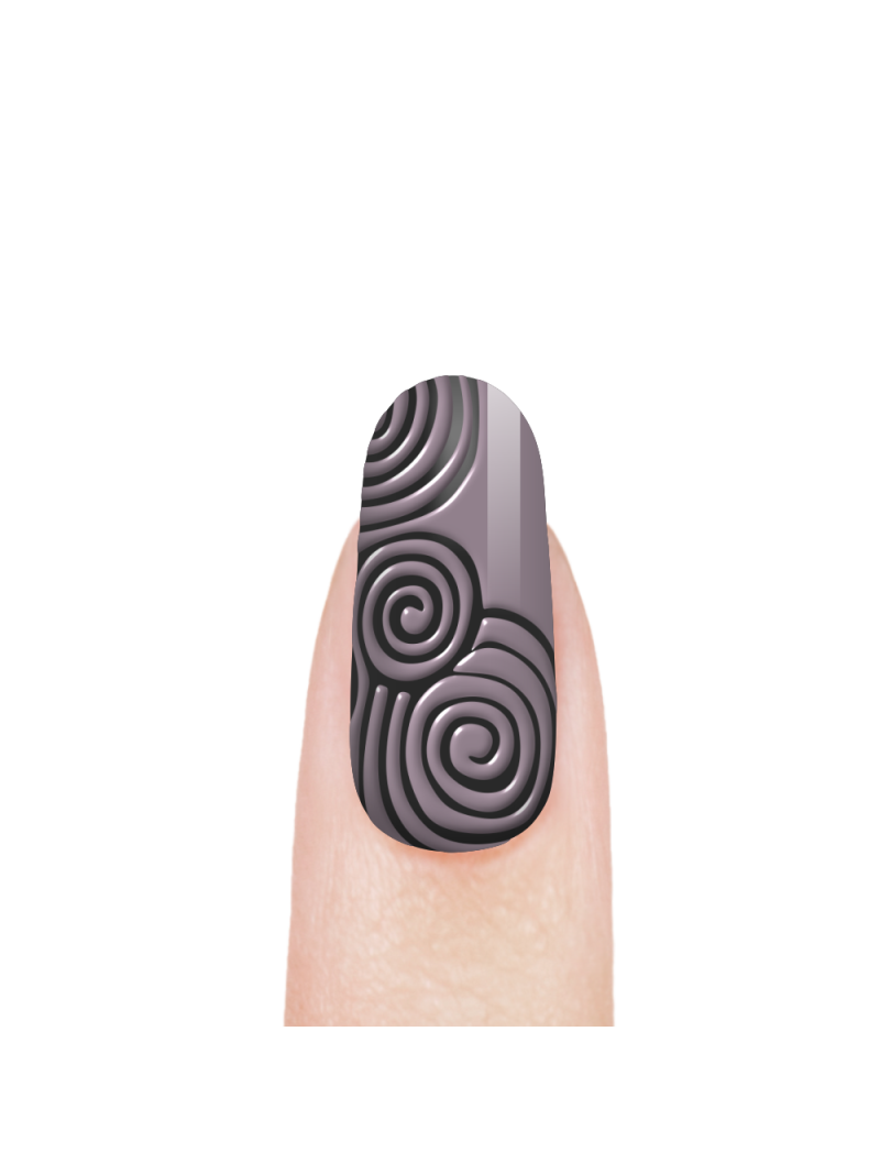 Купить гель-краску для резки и чеканки 3D объёмных элементов на ногтях CAR-08 Phlox CARVING