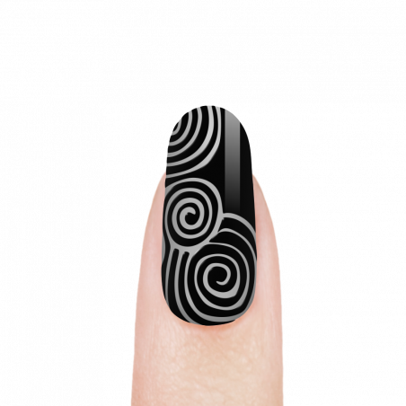 Гель-краска для резки и чеканки 3D объёмных элементов на ногтях CAR-13 Calla