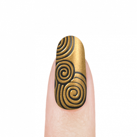 Гель-краска для резки и чеканки 3D объёмных элементов на ногтях CAR-15 Primula