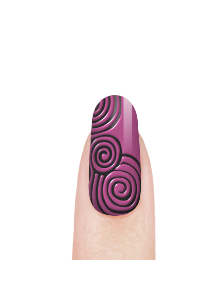 Купить гель-краску для резки и чеканки 3D объёмных элементов на ногтях CAR-19 Chrysanthemum CARVING