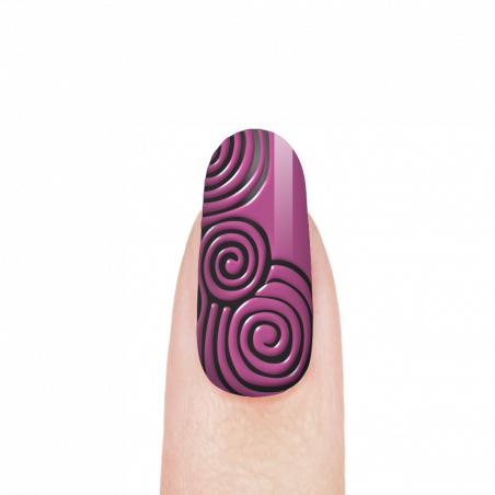 Гель-краска для резки и чеканки 3D объёмных элементов на ногтях CAR-19 Chrysanthemum