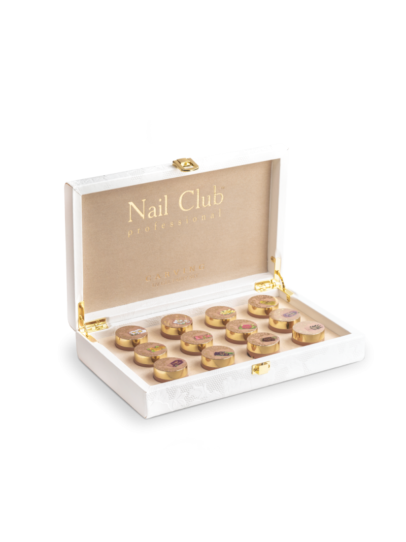 Купить гель-краску для резки и чеканки 3D объёмных элементов на ногтях CAR-22 Tulip CARVING