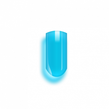 Витражная гель-краска для ногтей VR-03 Aqua