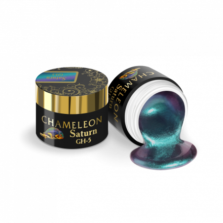 Гель-краска для ногтей с эффектом хамелеон GH-05 Saturn