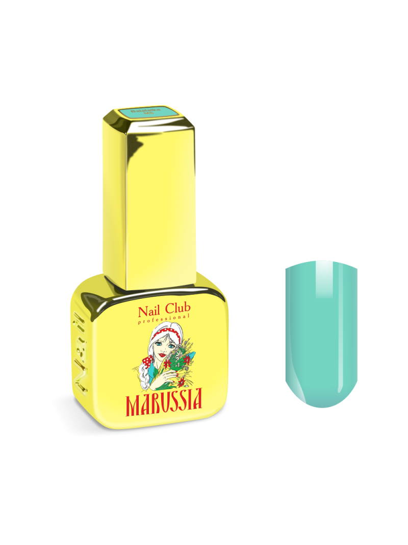 Купить эмалевый гель-лак для ногтей с липким слоем M8 Balalaika MARUSSIA