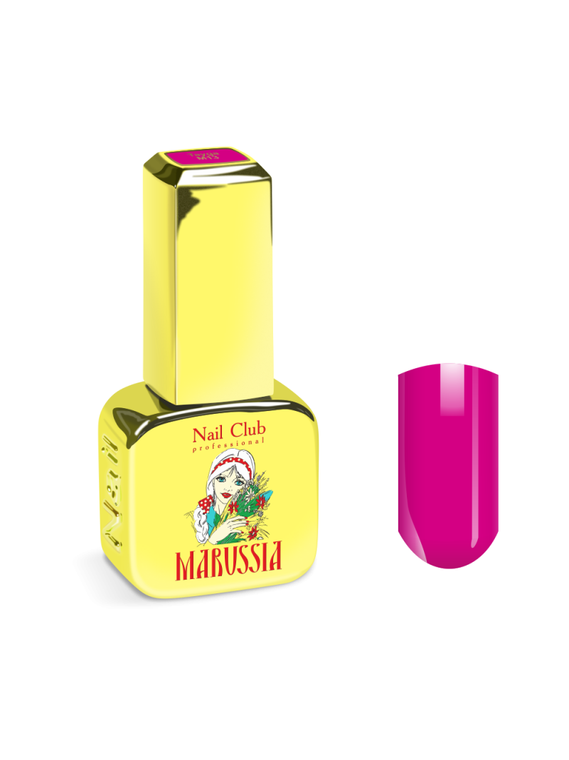 Купить эмалевый гель-лак для ногтей с липким слоем M12 Samovar MARUSSIA
