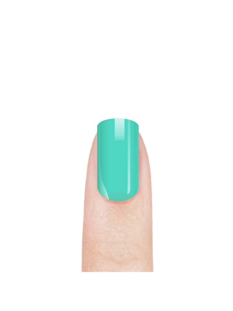 Купить эмалевый пастельный гель-лак для ногтей 1027 Turquoise PASTEL’S