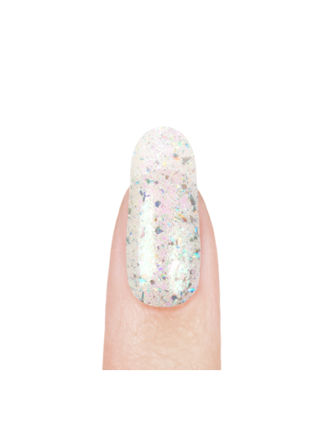 Купить пигмент для ногтей с голограммными хлопьями Silk LUMI