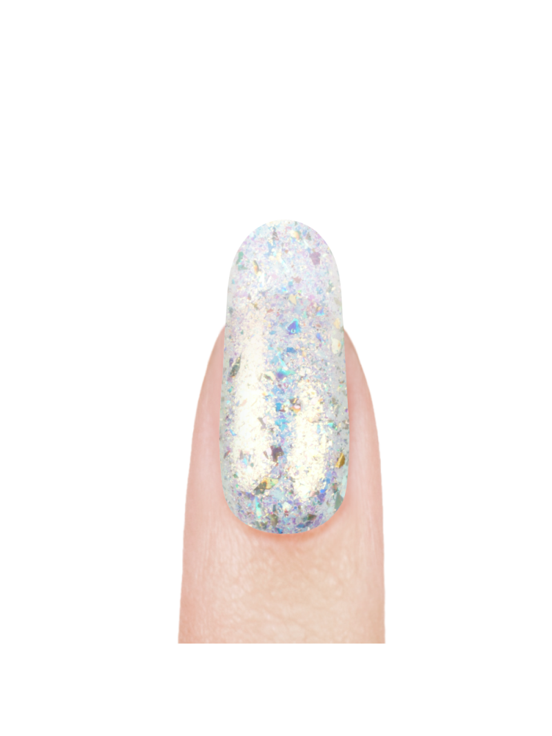 Купить пигмент для ногтей с голограммными хлопьями Lurex LUMI