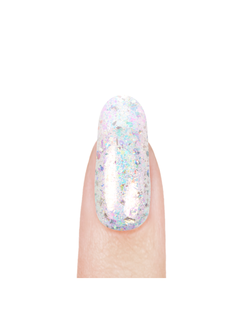 Купить пигмент для ногтей с голограммными хлопьями Supplex LUMI
