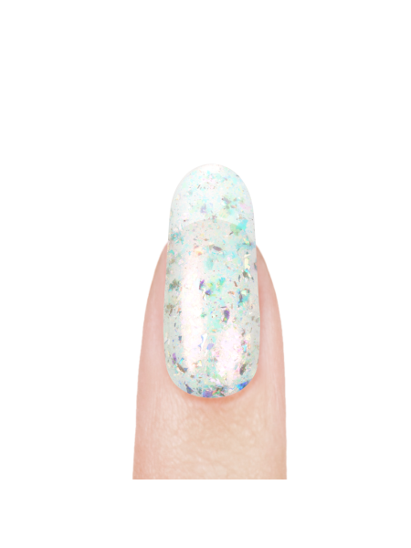 Купить пигмент для ногтей с голограммными хлопьями Voile LUMI